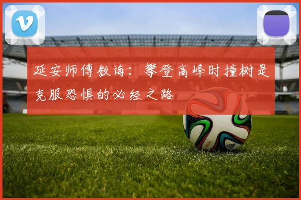延安师傅教诲：攀登高峰时撞树是克服恐惧的必经之路